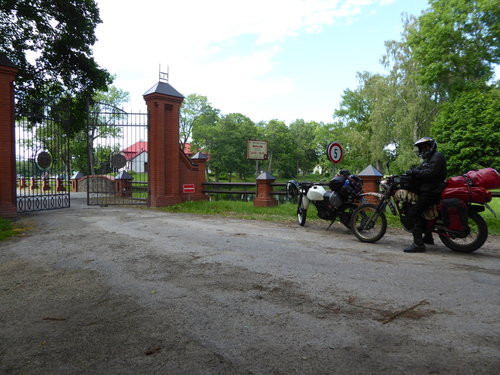 At the gates
